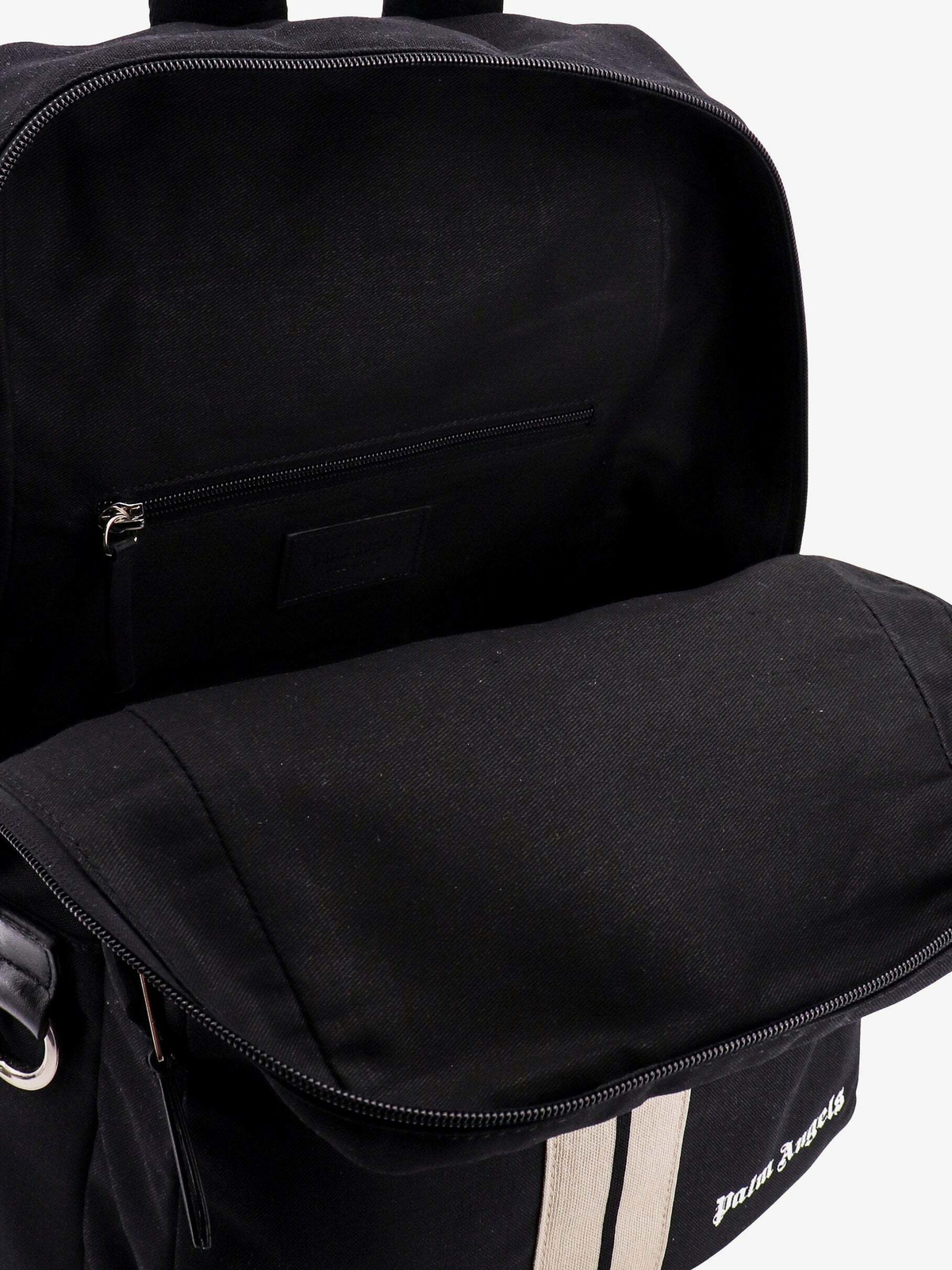 Palm Angels Backpack Black Mens Palm Angels