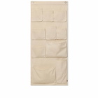 Ferm Living Canvas XL Wall Pockets in Off-White