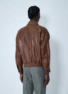 Saint Laurent Double Breasted Leather Jacket