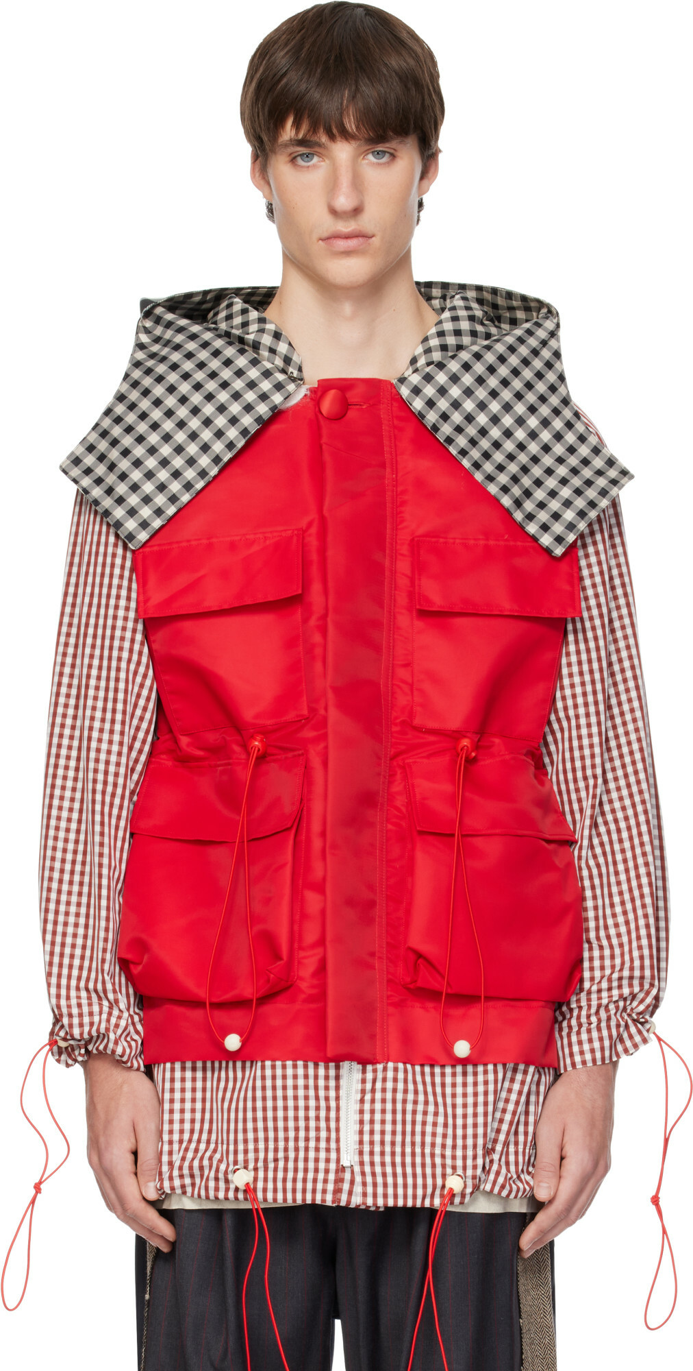 Joone Joonam Red Saint Etienne Parka