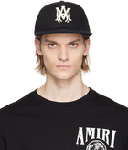 AMIRI Black 'M.A.' Fitted Cap