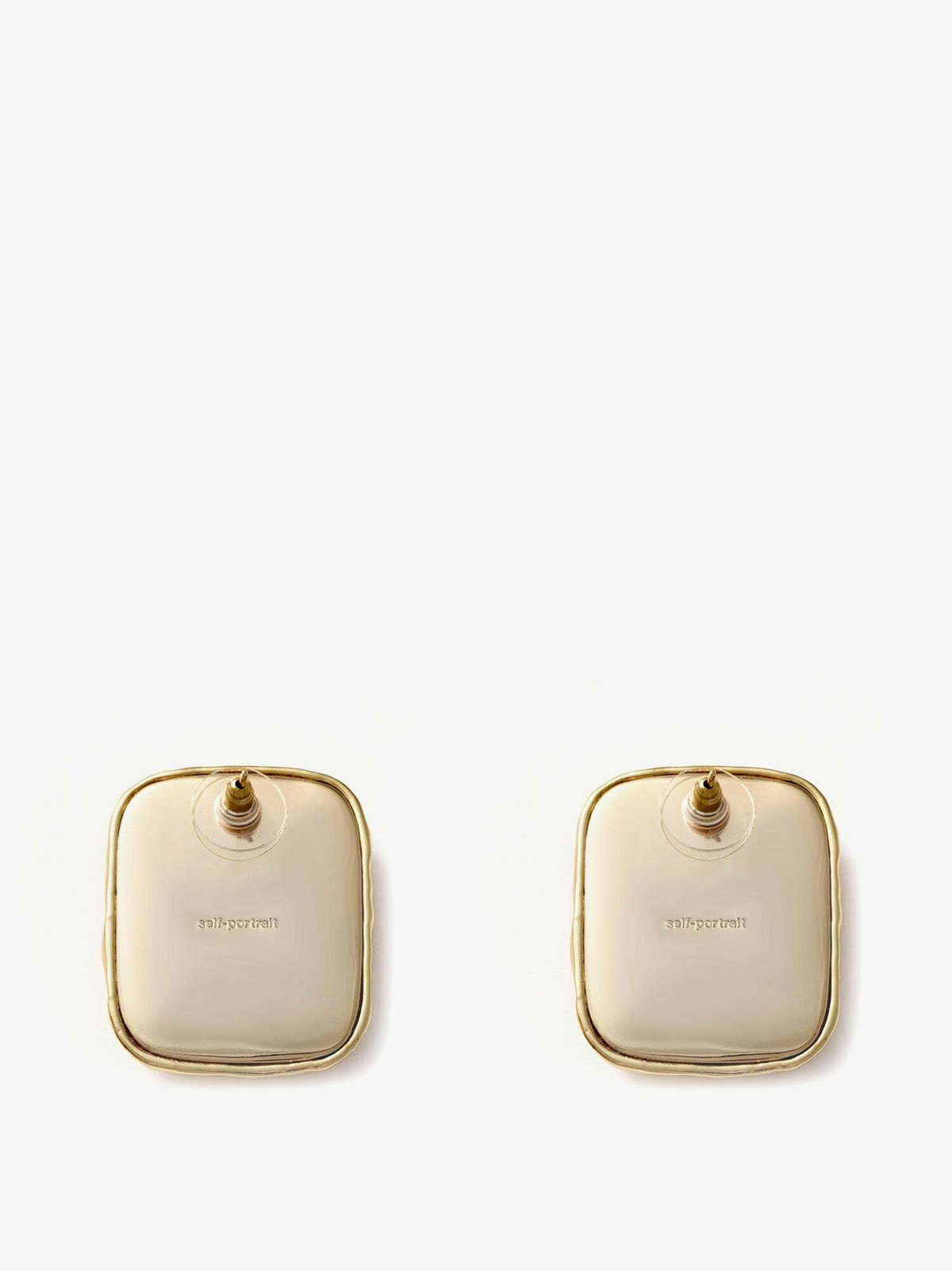 self-portrait Women's Earrings Gold