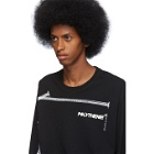 Polythene* Optics Black Nail Long Sleeve T-Shirt