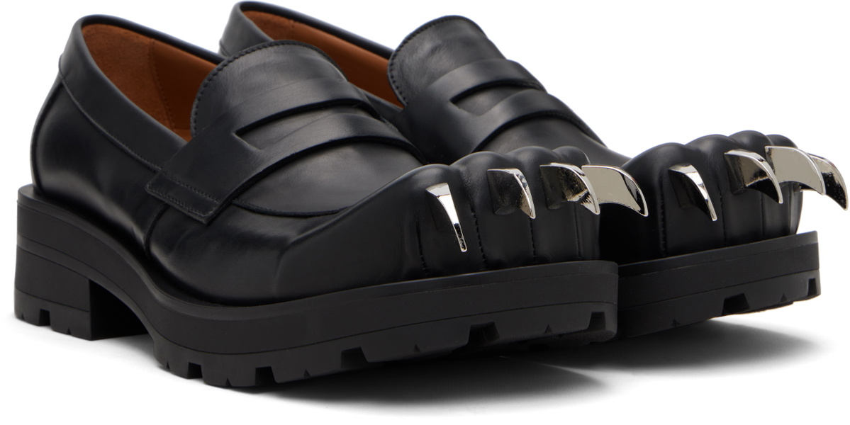 CHARLES JEFFREY LOVERBOY ローファー Charles Jeffrey LOVERBOY Black Moggies Claws Loafers Charles