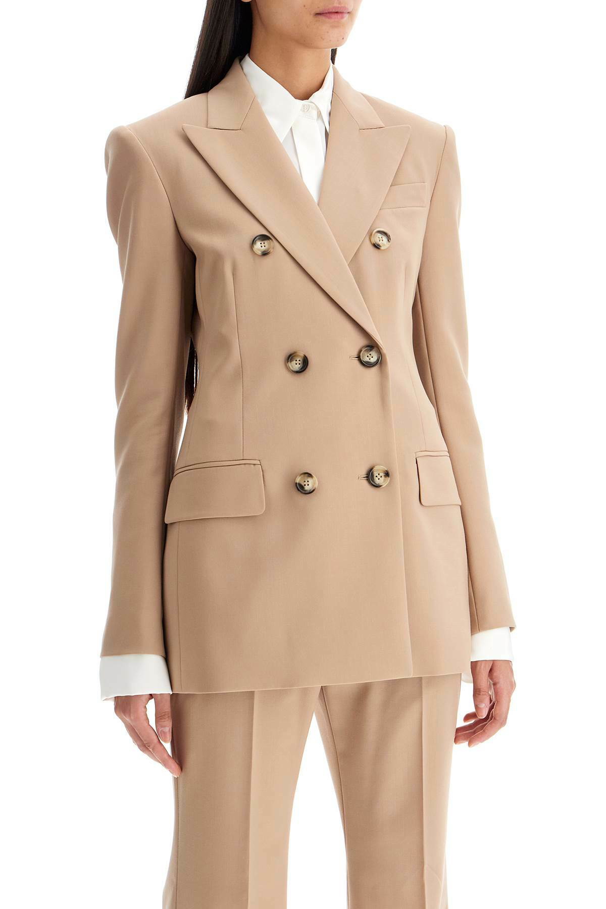 ボトムスその他 Sportmax Adurre' Beige Cotton Blend Blazer Sportmax Adamo Wool Blazer | Neutrals | FARFETCH