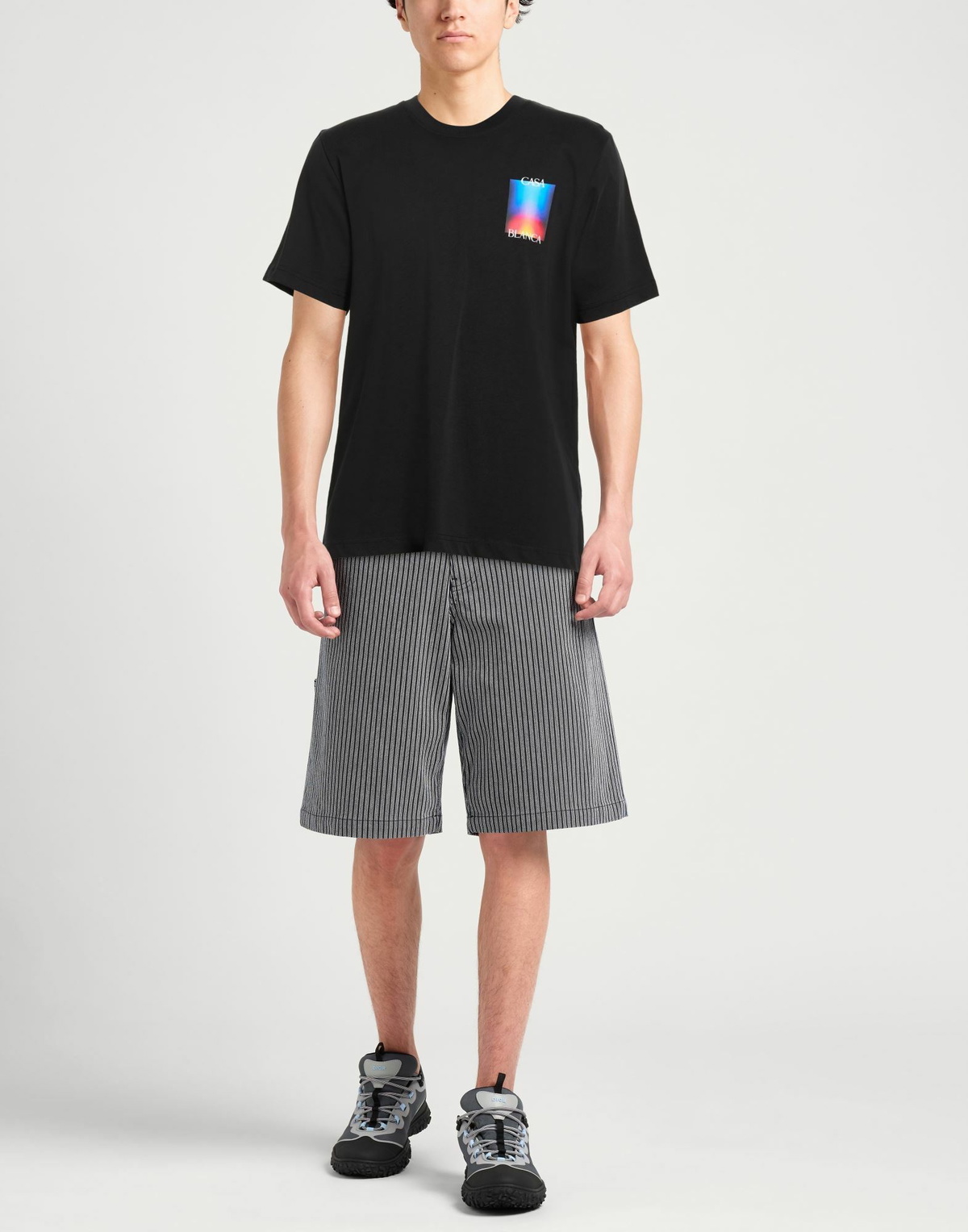 Casablanca Mens T-shirt in Black
