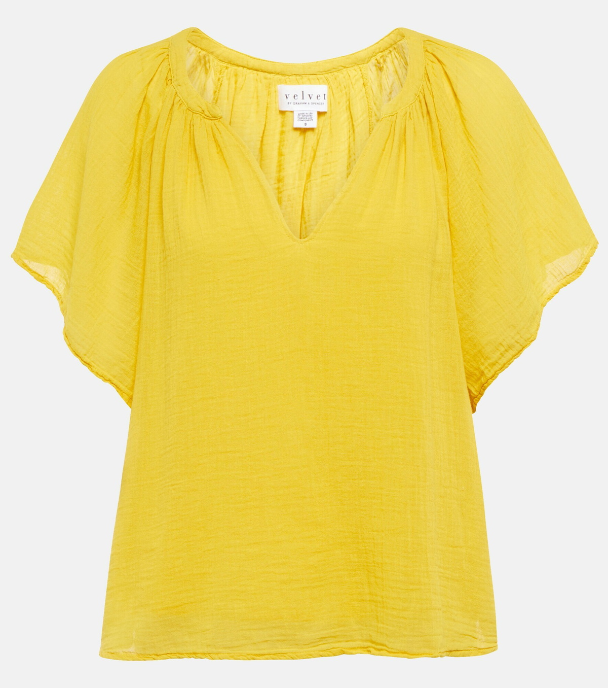 Velvet Ashlyn cotton gauze blouse Velvet