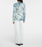 Proenza Schouler Mia tie-dye cotton jersey T-shirt