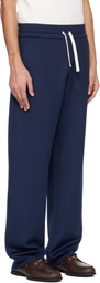 Balmain Navy Signature Sweatpants