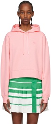 Lacoste Pink Patch Hoodie