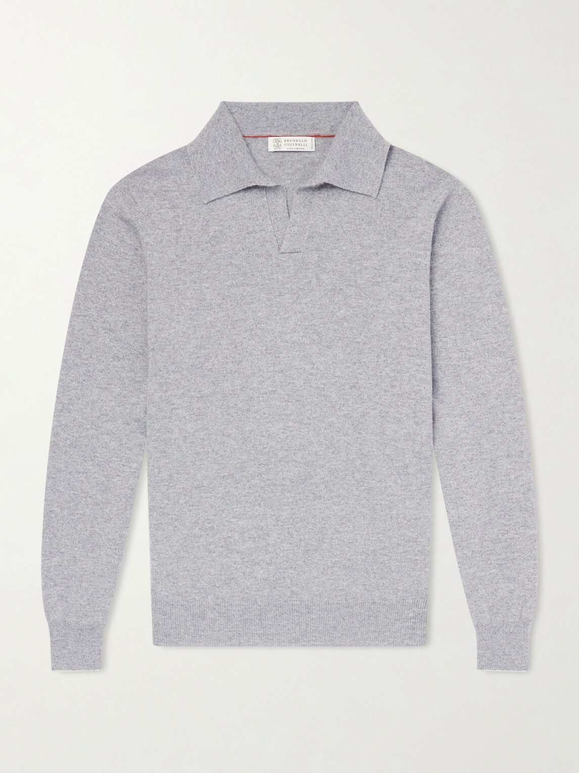 Brunello Cucinelli - Cashmere Polo Shirt - Gray