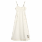 ALÉMAIS Women's Katerina Midi Dress in Cream