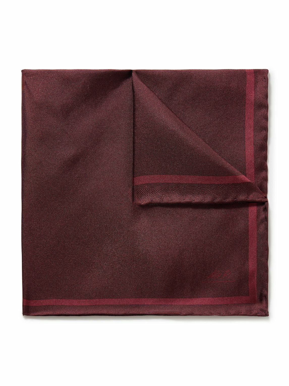 Mr P. - Silk-Twill Pocket Square