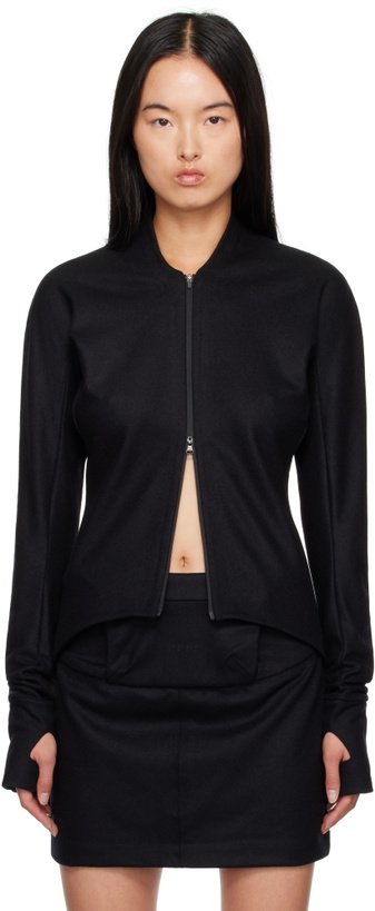 Photo: JOHANNA PARV Black Wool Jacket