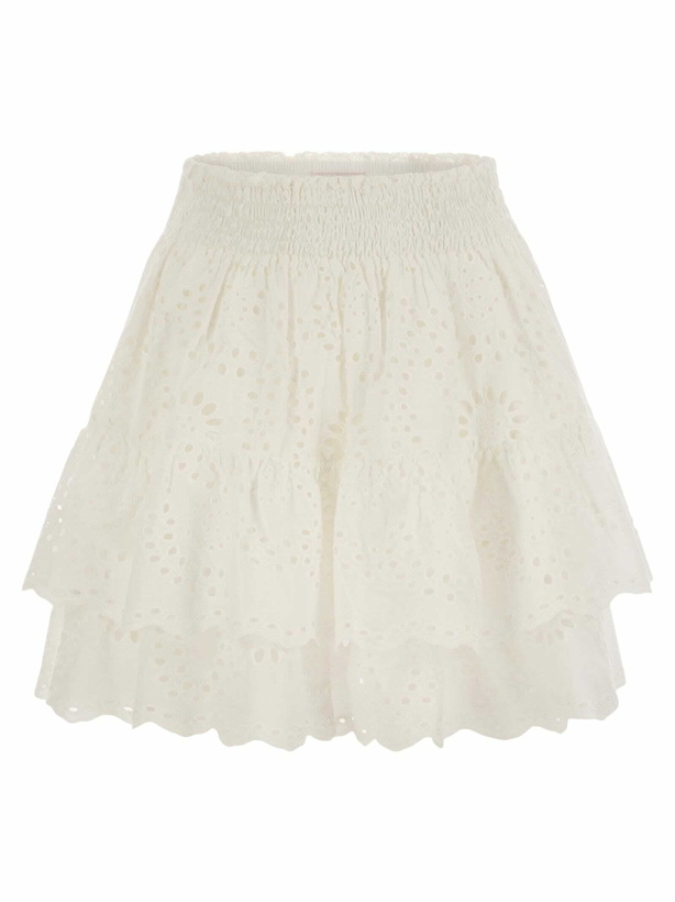 Photo: MC2 Saint Barth Eivissa - Miniskirt With Ruffles