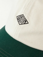 Danton - Logo-Embroidered Two-Tone Cotton-Twill Cap