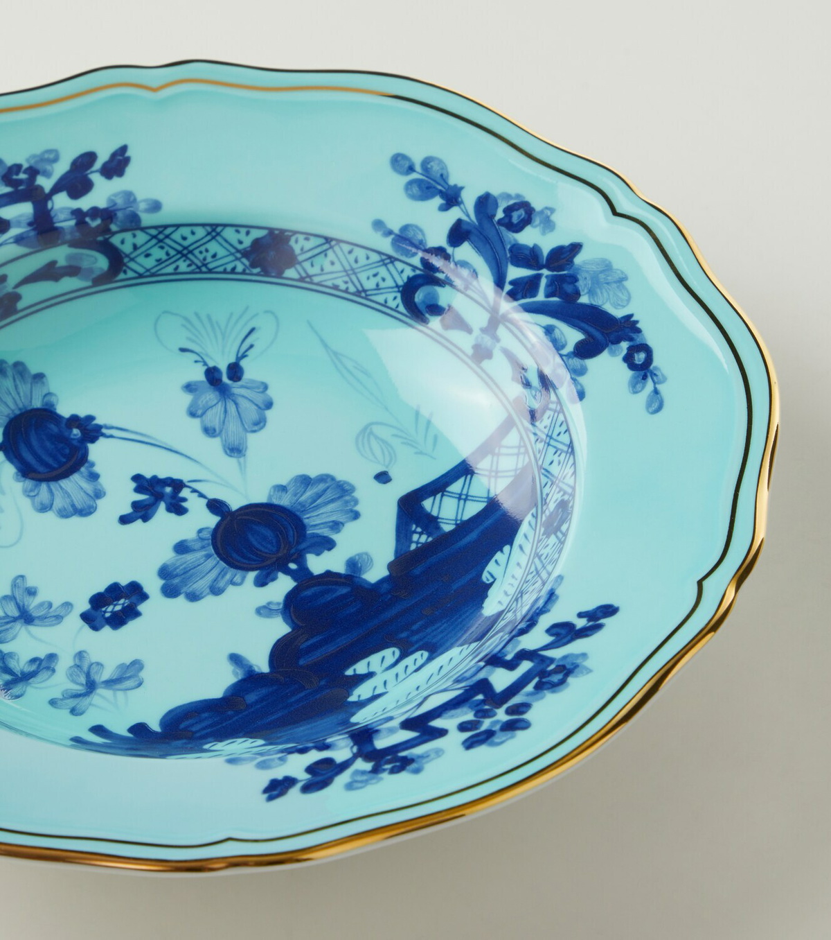 Ginori 1735 Oriente Italiano porcelain soup plate