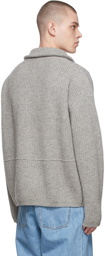 Axel Arigato Grey Wool Sweatshirt