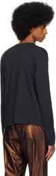 Gabriela Coll Garments Black No.87 Long Sleeve T-Shirt