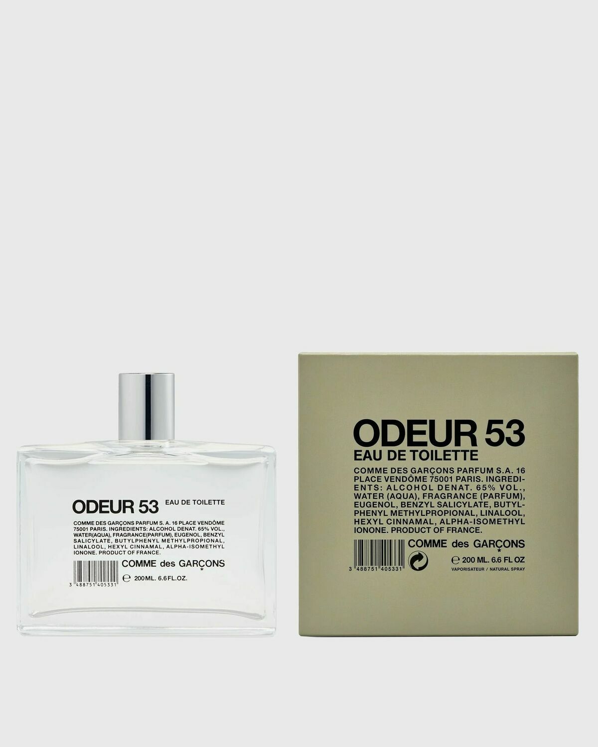 Comme des Garçons Parfum ODEUR 53 - 200 ML Multi-color Mens Perfume & Fragrance