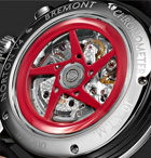 Bremont - Norton V4/RR Limited Edition Automatic Chronometer 43mm Stainless Steel and Leather Watch - Silver
