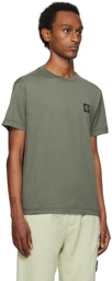 Stone Island Green Patch T-Shirt