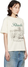 Rhude Off-White Virgin Islands Script T-shirt