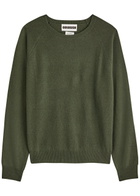 Crush Cashmere Chan Chan Cashmere Jumper Dark Green