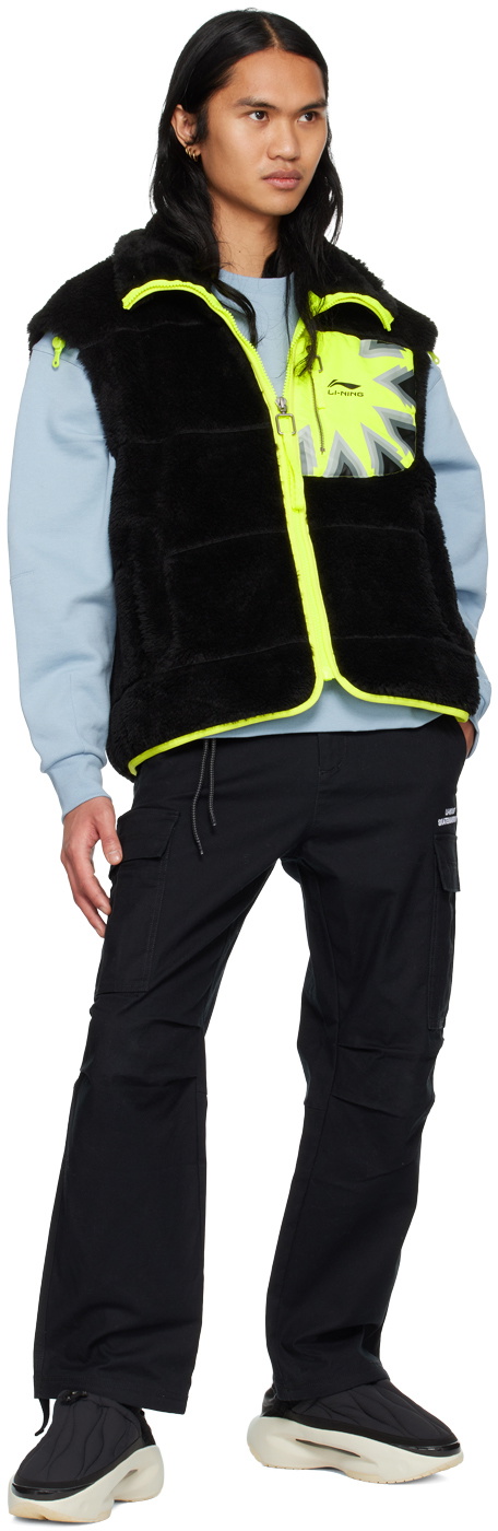 Li-Ning Black Yunyou Fluffy Sneakers