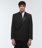 Alexander McQueen - Asymmetric wool blazer