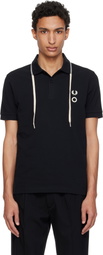 Craig Green Black Fred Perry Edition Drawcord Collar Polo