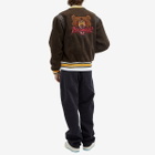 Dsquared2 Men's Bears Varsity Jacket in Dark Brown