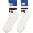 ADER error White Colorblocked Socks