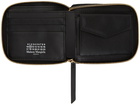 Maison Margiela Black Zip Wallet