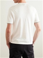 Theory - Kolben Linen-Blend T-Shirt - White