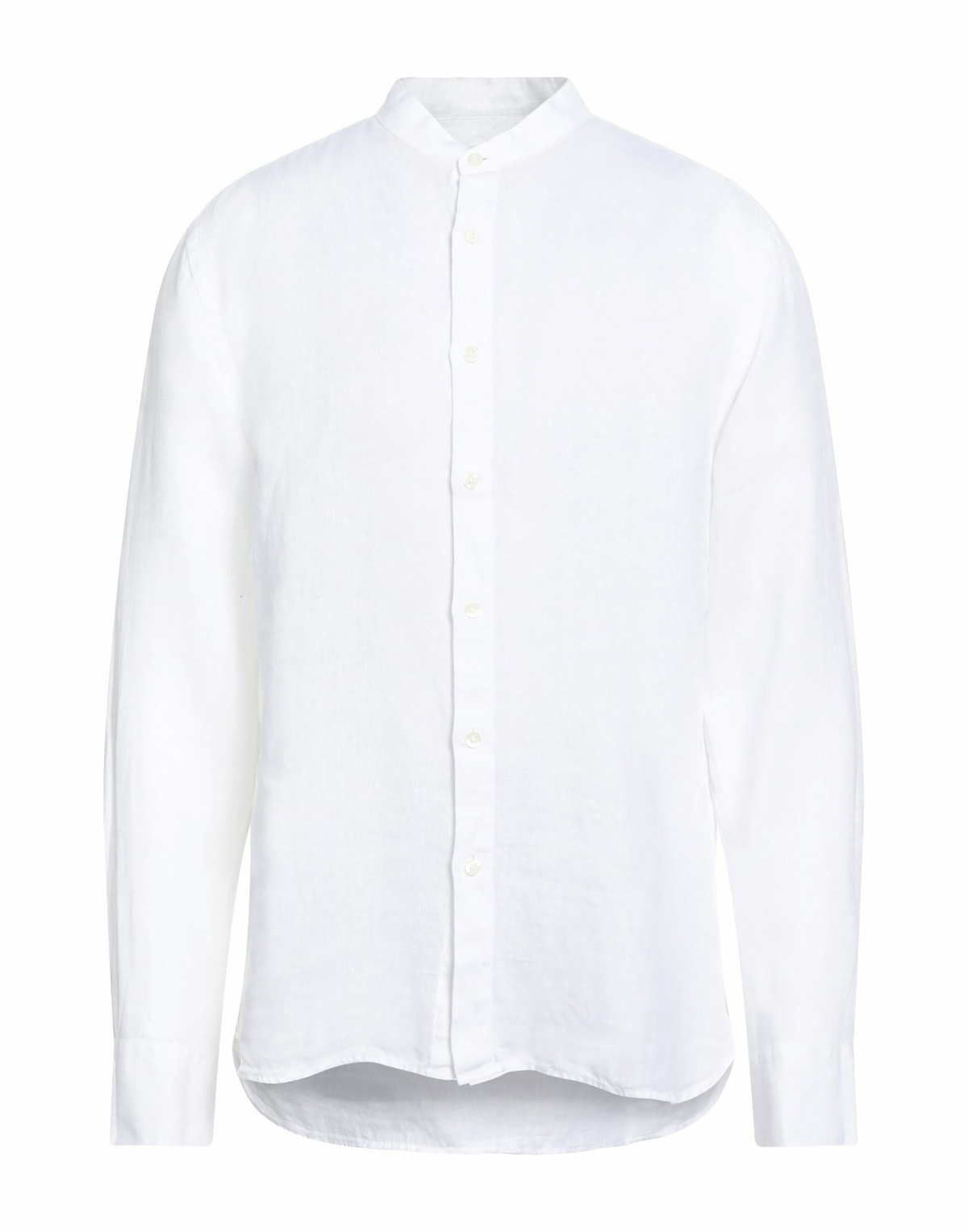 120% Lino Mens Shirt in White