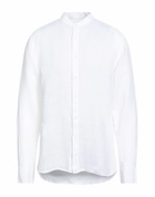 120% Lino Mens Shirt in White