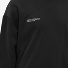 Pangaia 5 Logo Hoody in Black