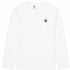 Wood Wood Men's Long Sleeve Mel T-Shirt in Bright White