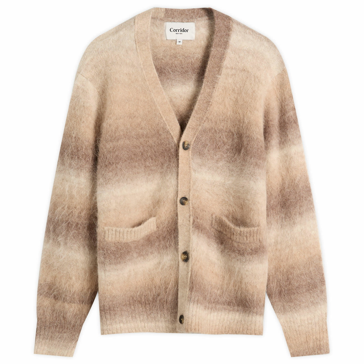 Corridor Men's Ombre Cardigan in Natural