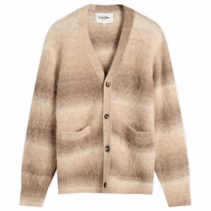 Photo: Corridor Men's Ombre Cardigan in Natural