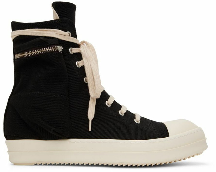 Photo: Rick Owens Drkshdw Black Cargo Sneakers