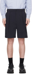 Master-Piece Co Navy Relax Shorts