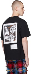 Charles Jeffrey Loverboy Black Art Gallery T-Shirt