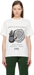 Museum of Peace & Quiet White 'Mano Curativa' T-Shirt