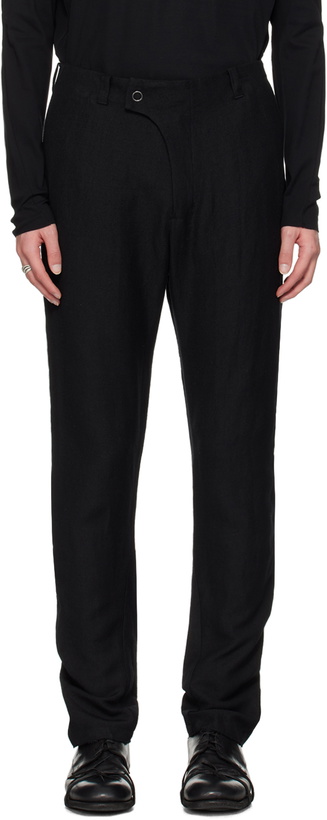 Photo: DEVOA Black Curved Trousers