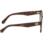 LOEWE Brown Anagram Glasses