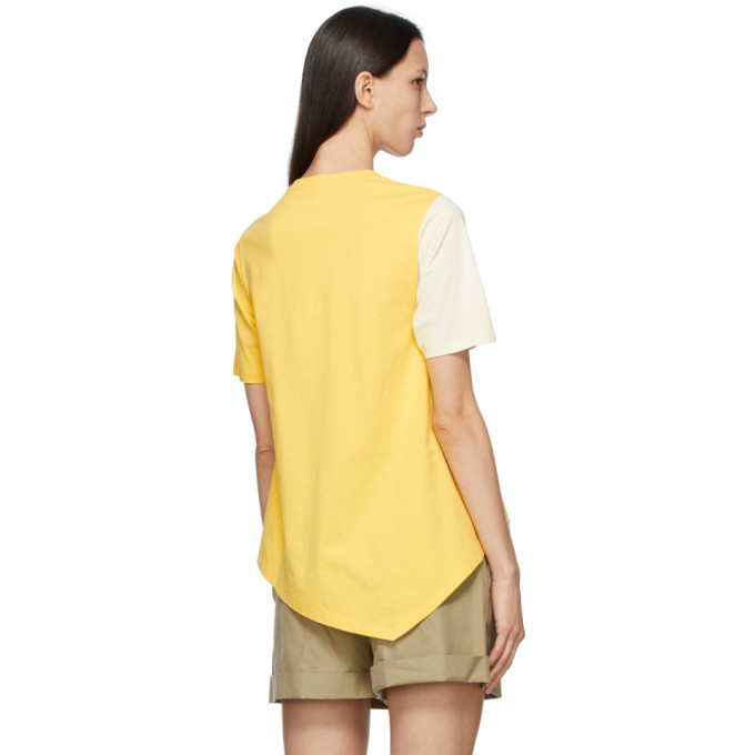 Loewe Yellow Oversized L Logo T-Shirt Loewe