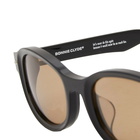 Bonnie Clyde Roller Coaster Sunglasses in Black/Brown 