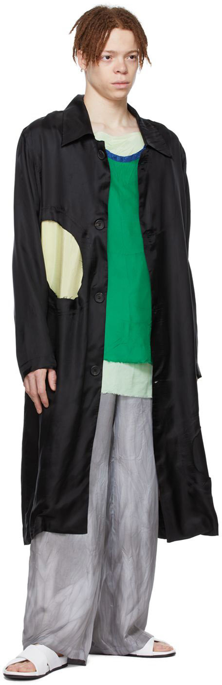 Edward Cuming Green Viscose Tank Top